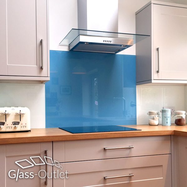 Plain Coloured Toughened Hob Splashback