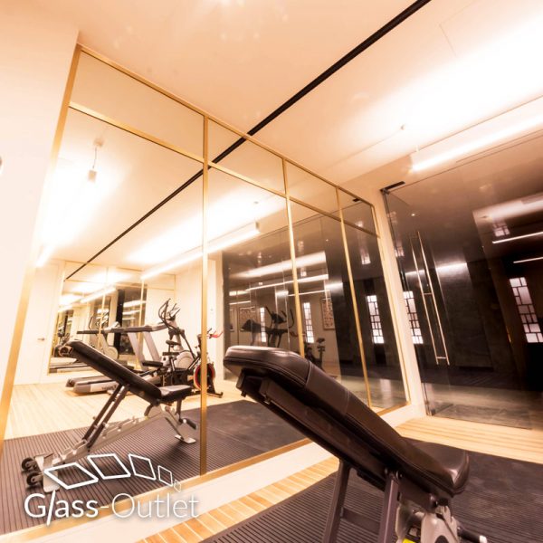 LuxoBar Gym Mirror Installation - Image 5