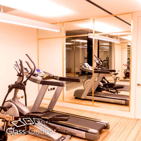 LuxoBar Gym Mirror Installation - Image 3