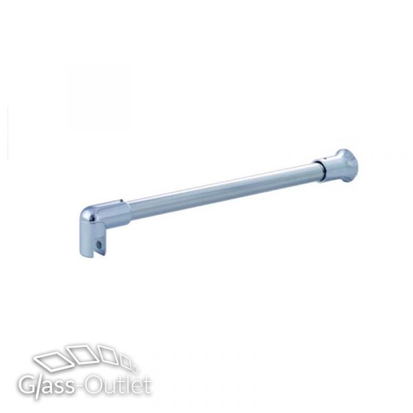 Fixed Shower Screen with Chrome U-Channel - Image 4