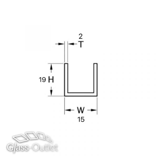Fixed Shower Screen with Chrome U-Channel - Image 6