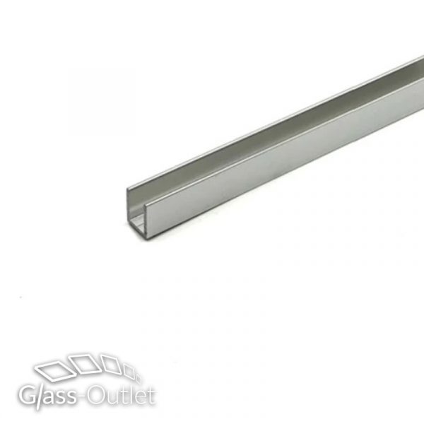 Fixed Shower Screen with Chrome U-Channel - Image 7