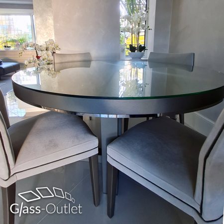 Circle Glass Table Tops