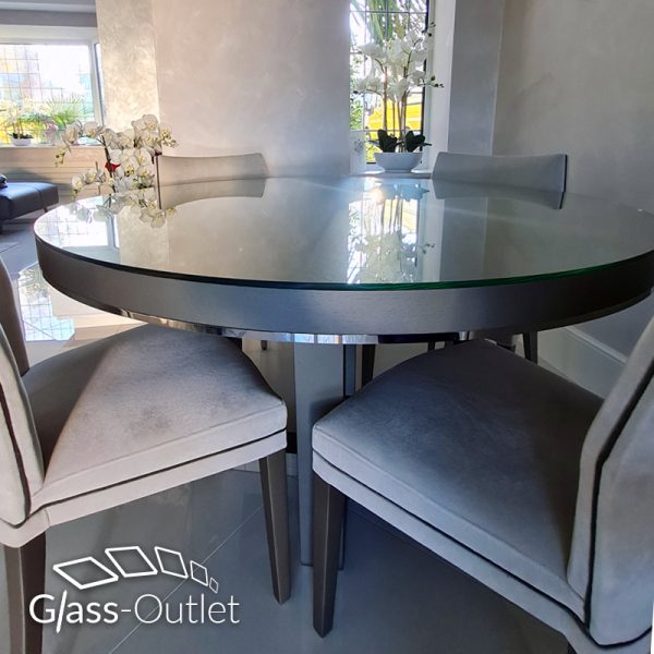 Circle Glass Table Tops