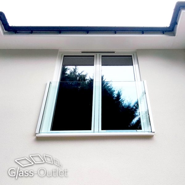 Juliet Balcony Glass Face Fixed Profile Kit