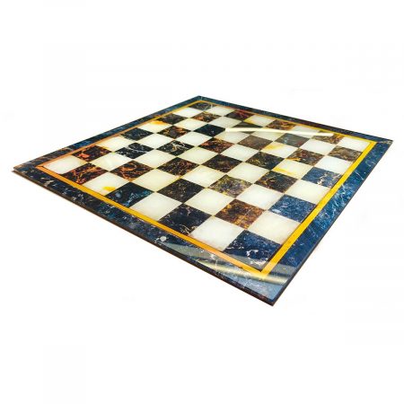 Glass chess board printed bespoke glass