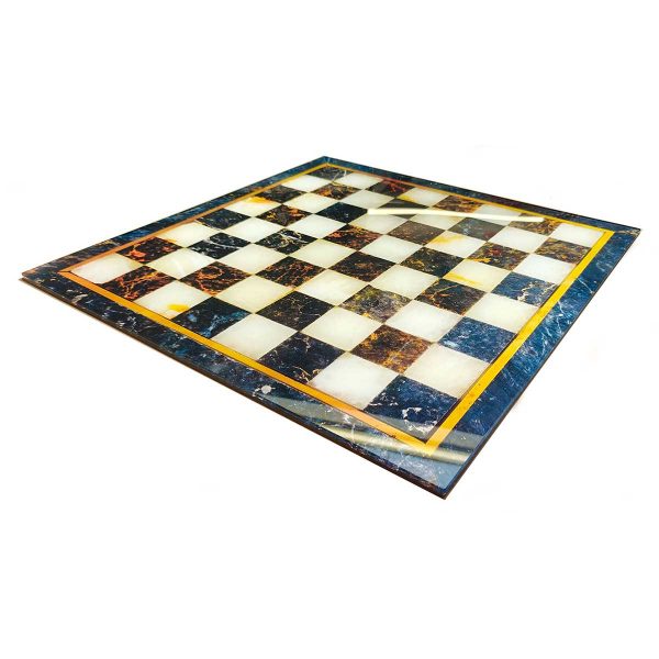 Glass chess board printed bespoke glass