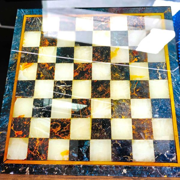 Glass chess board printed bespoke glass - Image 4